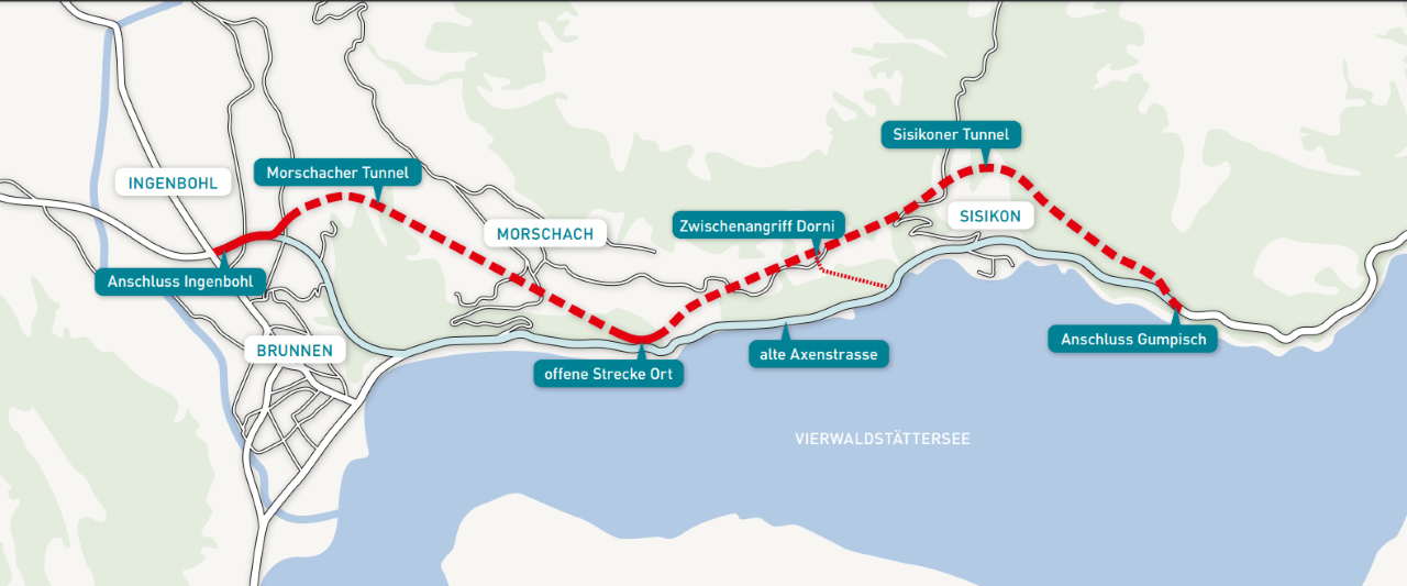 neue A4 Axenstrasse