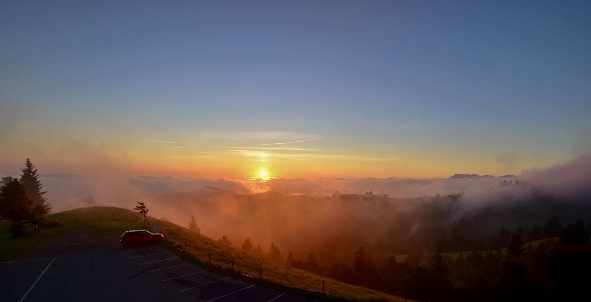 Ahornalp Sonnenaufgang